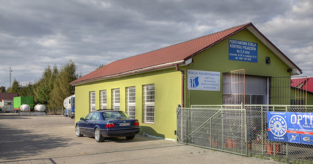 Stacja kontroli pojazdów w Pustkowie Wilczkowskim